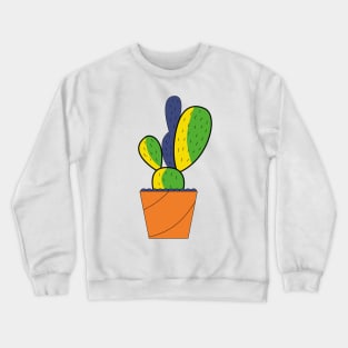 Nature Cactus Flower Crewneck Sweatshirt